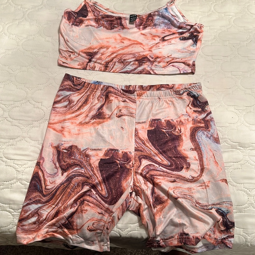 Crop top set shien